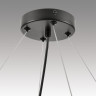 Подвесная люстра LUMION NATALINA 8232/8 COMFI LN25 193 LED GX70 8*10W 220V черный/прозрачный, металл/стекло