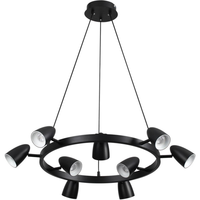Подвесная люстра LUMIONILMINA 8237/9 COMFI LN25 210GU10 9*35W 220V черный, металл