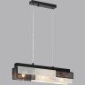 Подвесной светильник LUMION DANA 8004/3A MODERNI LN24 Е14 3*40W 220V черный/белый, черный металл/металл