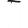 Подвесной светильник LUMION DANA 8004/3A MODERNI LN24 Е14 3*40W 220V черный/белый, черный металл/металл