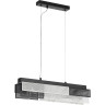 Подвесной светильник LUMION DANA 8004/3A MODERNI LN24 Е14 3*40W 220V черный/белый, черный металл/металл