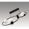 Подвесной светильник LUMION G9 3*35W 220V ORNATO 8035/3 MODERNI LN25 черный/белый, металл/стекло
