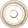 Подвесной светильник LUMION ILAIDA 8039/1 MODERNI LN25 Е27 60W 220V никель/мятный/серый/белый, металл/текстиль