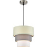 Подвесной светильник LUMION ILAIDA 8039/1 MODERNI LN25 Е27 60W 220V никель/мятный/серый/белый, металл/текстиль