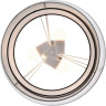 Подвесной светильник LUMION INDIRA 8040/3 MODERNI LN25 Е27 3*60W 220V никель/белый/серебро/черный, металл/текстиль