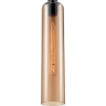 Подвесной светильник LUMION LORENZO 8065/1A MODERNI LN25 298 E27 1*60W 220V хром/амбер, металл/стекло