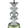 Подвесной светильник LUMION MANOLA 8047/1А SUSPENTIONI LN24 E27 1*60W 220V хром/зеленый металл/стекло