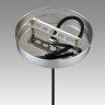 Подвесной светильник LUMION MANOLA 8047/1А SUSPENTIONI LN24 E27 1*60W 220V хром/зеленый металл/стекло