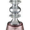 Подвесной светильник LUMION MANOLA 8048/1А SUSPENTIONI LN24E27 1*60W 220V хром/розовый металл/стекло