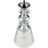 Подвесной светильник LUMION MANOLA 8049/1А SUSPENTIONI LN24 E27 1*60W 220V хром/прозрачный металл/стекло