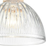 Подвесной светильник LUMION NATANA 8055/1А SUSPENTIONI LN24 E27 1*60W 220V дерево/прозрачный металл/стекло