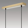 Подвесной светильник LUMION ORNATO 8036/3 MODERNI LN25 G9 3*35W 220V шампань/дымчатый, металл/стекло