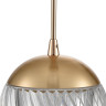Подвесной светильник LUMION RIMINI 8083/1A LEDIO LN25 320 LED 1*3W 220V золото/прозрачный, металл/акрил