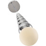Подвесной светильник LUMION SOLIDA 8088/1A MODERNI LN25 302 G91*20W 220V хром/белый, металл/стекло