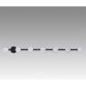 Подвесной светильник LUMION TORINA 8117/7 COMFI LN25 LED GX53 7*7W 220V черный, металл