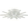 Потолочная люстра LUMION ALBERTA 8029/80CL LEDIO LN25 с ПДУ LED 80W 3000-6000К 220V белый/белый, металл/акрил