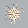 Потолочная люстра LUMION ALBERTA 8029/95CL LEDIO LN25 с ПДУ LED 95W 3000-6000К 220V белый/белый, металл/акрил