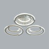 Потолочная люстра LUMION OSAKA 8028/80CL LEDIO LN25 с ПДУ LED 80W 3000-6000К 220V белый/белый, металл/акрил
