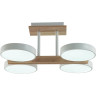 Потолочная люстра LUMION PLATO 8030/72CL LEDIO LN25 LED 72W 3000-6000К 220V белый, дерево/металл, акрил