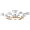 Потолочная люстра LUMION RONDO 8196/10C COMFI LN25 262 LED GX53 10*9W 220V белый, металл/дерево/пластик
