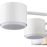 Потолочная люстра LUMION RONDO 8196/10C COMFI LN25 262 LED GX53 10*9W 220V белый, металл/дерево/пластик