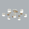 Потолочная люстра LUMION RONDO 8195/7C COMFI LN25 262 LED GX53 7*9W 220V белый, металл/дерево/пластик