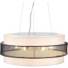 Потолочный светильник LUMION ANIMAISA 8002/6C MODERNI LN24 Е27 6*60W 220V белый, черный металл/металл, текстиль