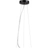 Потолочный светильник LUMION DRUMY 6597/40L LEDIO LN24 LED 40W 4000К 220V черный, античная латунь/античная латунь металл/металл, стекло