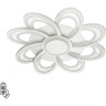 Потолочный светильник LUMION MANILA 8198/95L LEDIO LN25 с пультом ДУ 3000-6000К LED 95W 220V белый, металл/акрил