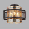 Потолочный светильник LUMION ZARINA 8007/3C MODERNI LN24 Е14 3*40W 220V черный/черный, золотой металл/металл, стекло