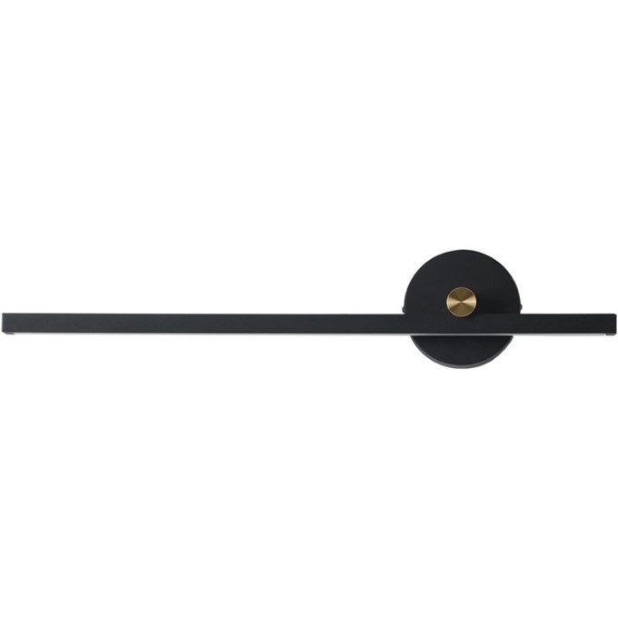 Светильник настенный LUMION LEDIO PARKER 6547/16WL LN23 025 LED 16W 4000K 560Лм 220V чёрный золотой