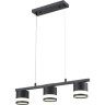 Светильник подвесной LUMION LANIKA 8240/3 COMFI LN25 LED GX53 3*7W 220V черный, металл/акрил
