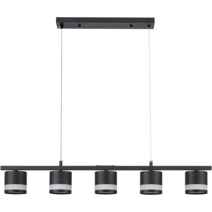 Светильник подвесной LUMION LANIKA 8240/5 COMFI LN25 LED GX53 5*7W 220V черный, металл/акрил