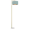 Торшер LUMION AVIOLA 8074/1F NEOCLASSI LN25 366 E27 1*60W 220V золото/зеленый, металл/камень/текстиль