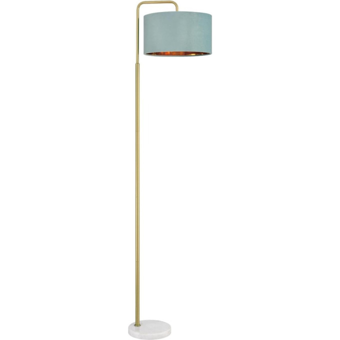 Торшер LUMION AVIOLA 8074/1F NEOCLASSI LN25 366 E27 1*60W 220V золото/зеленый, металл/камень/текстиль
