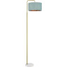Торшер LUMION AVIOLA 8074/1F NEOCLASSI LN25 366 E27 1*60W 220V золото/зеленый, металл/камень/текстиль