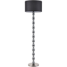 Торшер LUMION NAVILA 8079/1F NEOCLASSI LN25 369 E27 1*60W 220V хром/черный металл/текстиль