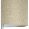 Торшер LUMION NIKKI 8250/2F MODERNI LN25 000 Е27 2*60W 220V никель/бежевый, металл/текстиль
