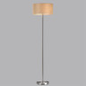 Торшер LUMION NIKKI 8250/2F MODERNI LN25 000 Е27 2*60W 220V никель/бежевый, металл/текстиль