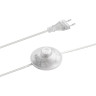 Торшер LUMION NIKKI 8250/2F MODERNI LN25 000 Е27 2*60W 220V никель/бежевый, металл/текстиль