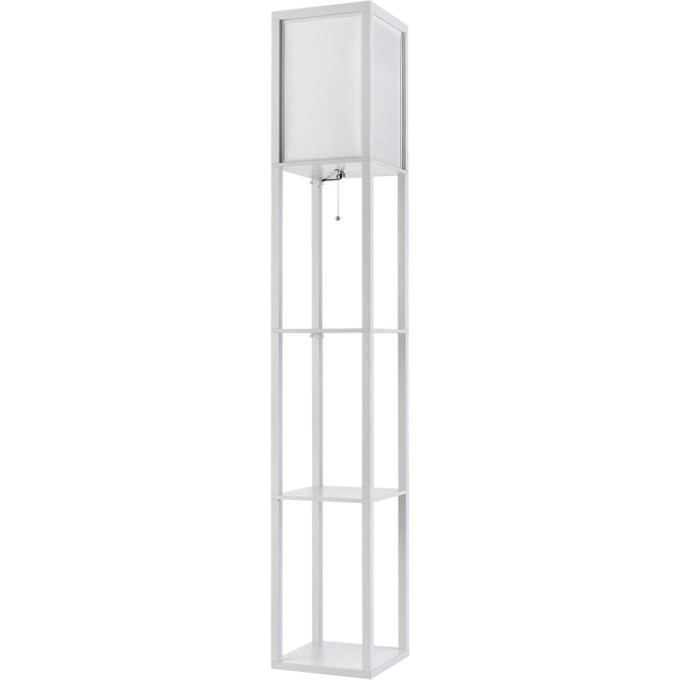 Торшер LUMION PRACTIC 8089/1F COMFI LN25 Е27 1*60W 220V белый, дерево/текстиль