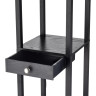 Торшер LUMION PRACTIC 8092/1F COMFI LN25 Е27 1*60W 220V черный/белый, дерево/текстиль
