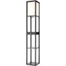 Торшер LUMION PRACTIC 8092/1F COMFI LN25 Е27 1*60W 220V черный/белый, дерево/текстиль