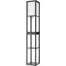 Торшер LUMION PRACTIC 8092/1F COMFI LN25 Е27 1*60W 220V черный/белый, дерево/текстиль
