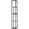 Торшер LUMION PRACTIC 8093/1F COMFI LN25 Е27 1*60W 220V черный/белый, дерево/текстиль