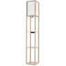 Торшер LUMION PRACTIC 8091/1F COMFI LN25 Е27 1*60W 220V дерево/белый, дерево/текстиль