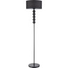 Торшер LUMION TAPIA 8078/1F NEOCLASSI LN25 369 E27 1*60W 220V черный, металл/текстиль