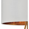 Торшер LUMION TAPIOKA 8077/1F NEOCLASSI LN25 368 E27 1*60W 220V золото/белый, металл/текстиль