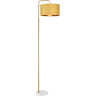 Торшер LUMION VELVETA 8072/1F NEOCLASSI LN25 366 E27 1*60W 220V золото/желтый, металл/камень/текстиль
