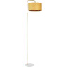 Торшер LUMION VELVETA 8072/1F NEOCLASSI LN25 366 E27 1*60W 220V золото/желтый, металл/камень/текстиль